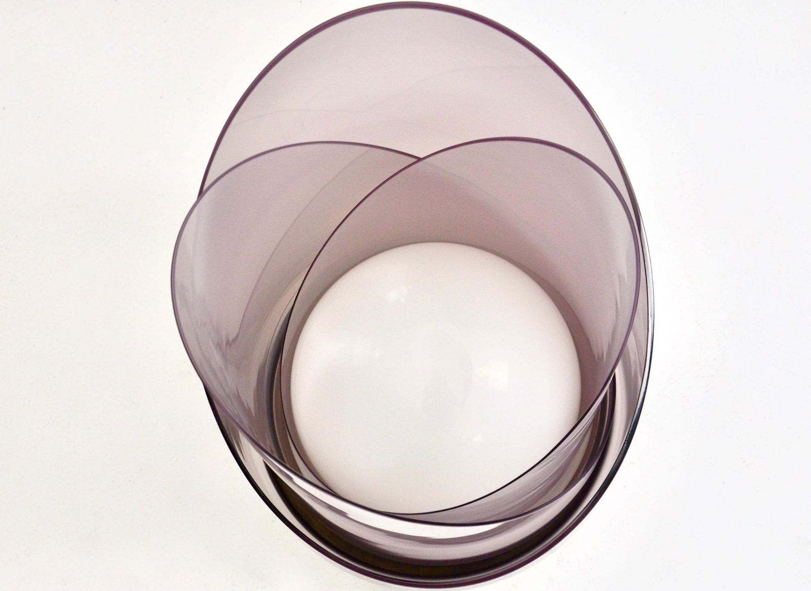 photo vintage Lt300 Glass Table Lamp By Carlo Nason For Mazzega, 1970s