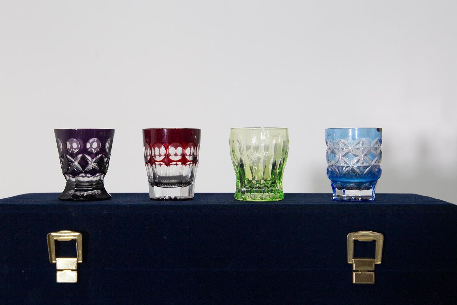 Imperial Faberge Crystal Vodka Nazdrovia Shot Glasses photo 1040.0