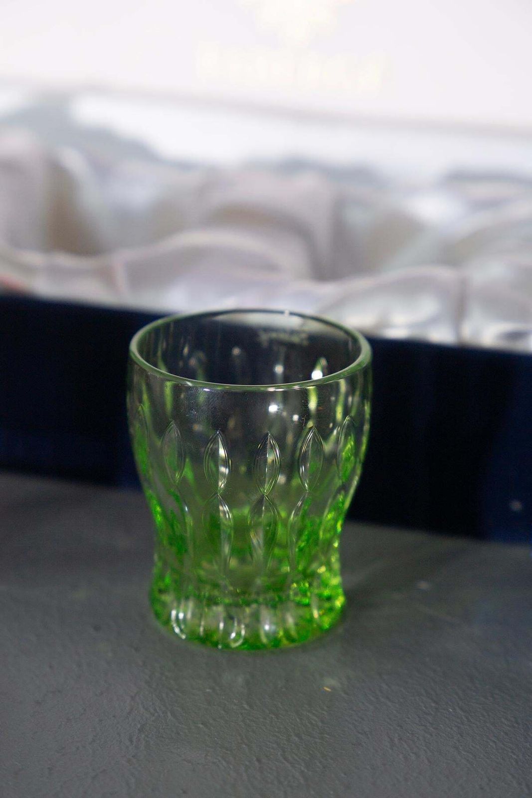 photo furniture Imperial Faberge Crystal Vodka Nazdrovia Shot Glasses
