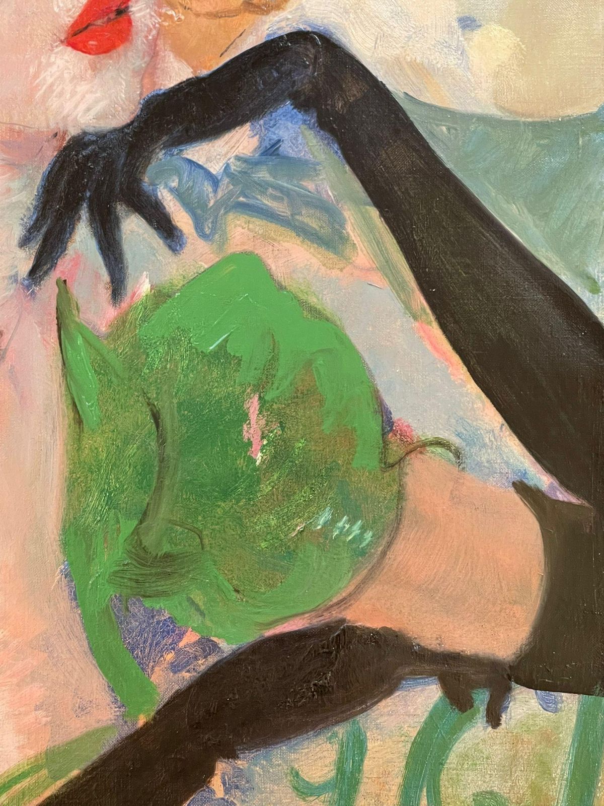 Jean Gabriel Domergueblack Gloves, Jean Gabriel Domergue (1889 1962)circa 1950's photo buy