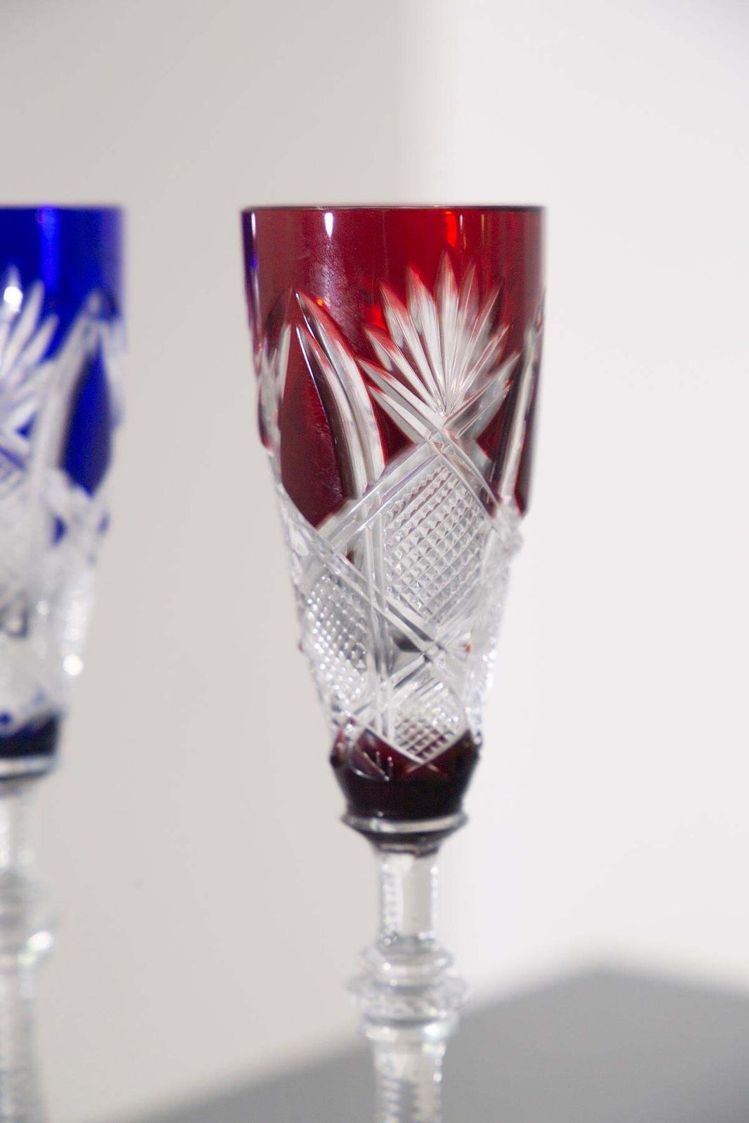 photo for sale Set Of Four Fabergé Liqueur Glasses The Imperial Collection, Original Velvet