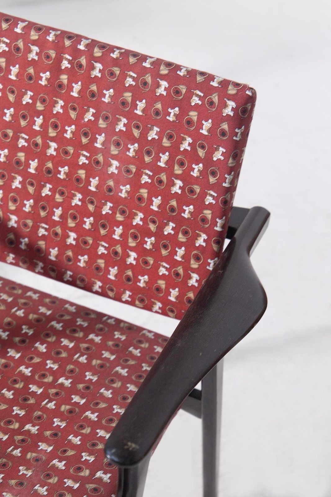 Pair Of Italian Armchairs In The Style Of Franco Albini For Poggi photo vinterior