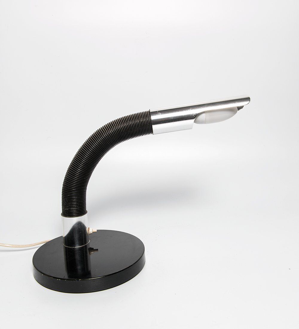 Italian Chromed Table Lamp By Goffredo Reggiani For Reggiani, 1970s