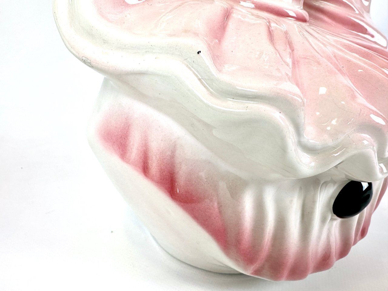 Vintage Italian Ceramic Perriot Figurine Attributed To Capodiomonte, 1960s photo for sale