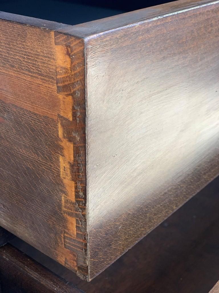 Two Sided Spanish Butcher Block With Six Drawers And Bronze Hardware photo vinterior