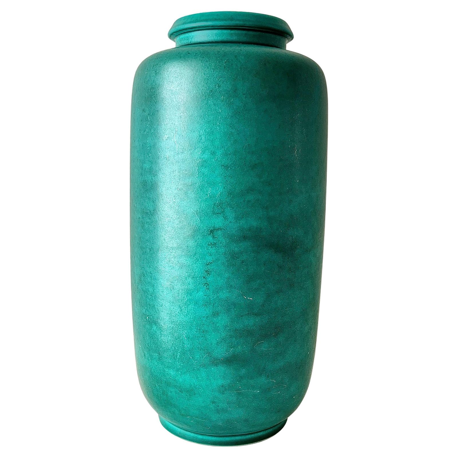Large Scandinavian Modern Ceramic Vase By Wilhelm Kåge For Gustavsberg Sweden.