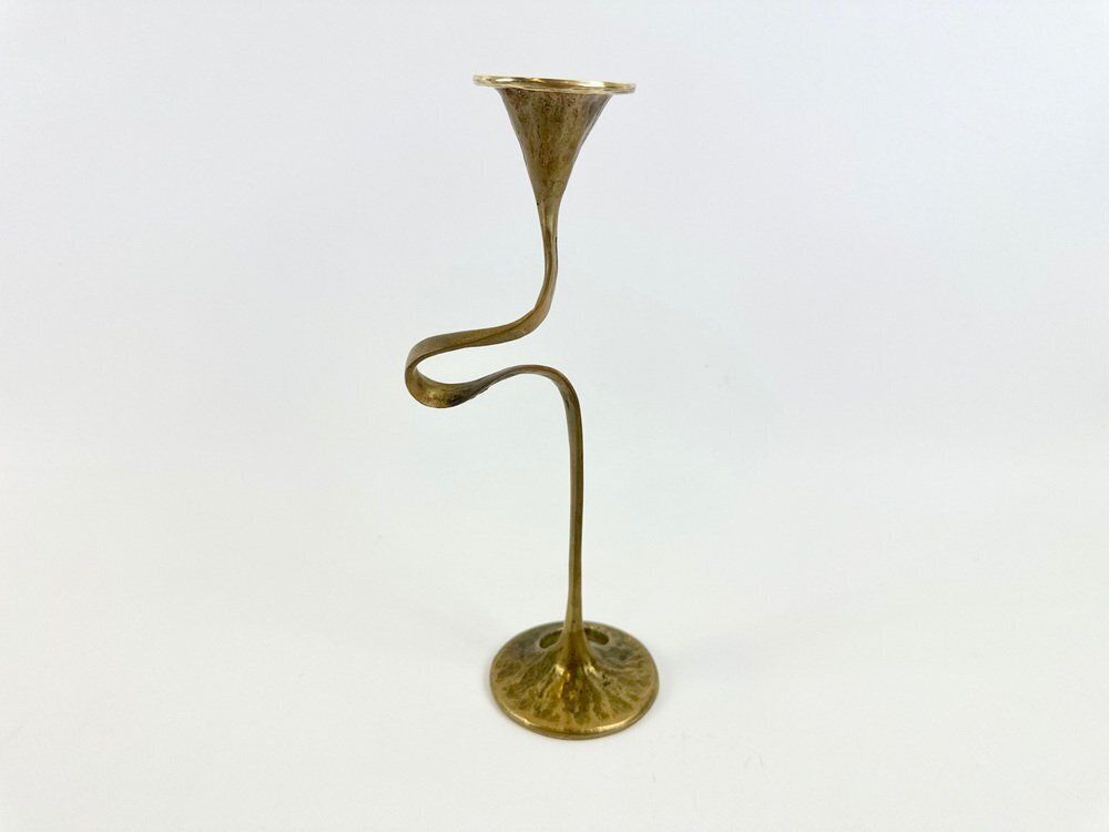 Mid Century Bronze Amadeus Series Candleholder Attributed To Kurt Jesch For Fratelli Tonini, 1950s photo furniture