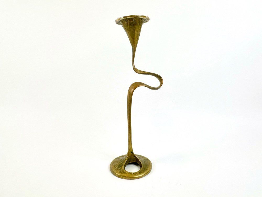 Mid Century Bronze Amadeus Series Candleholder Attributed To Kurt Jesch For Fratelli Tonini, 1950s photo Home Decor