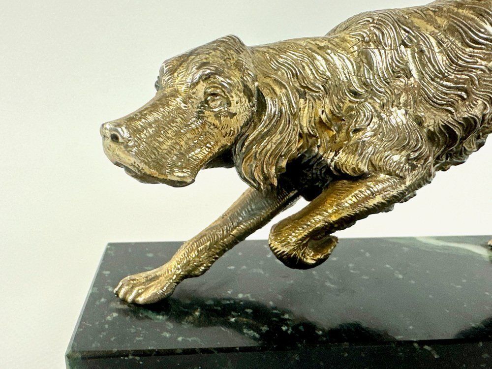 Art Deco Irish Setter Dog Figurine, Italy, 1930s photo Home Decor