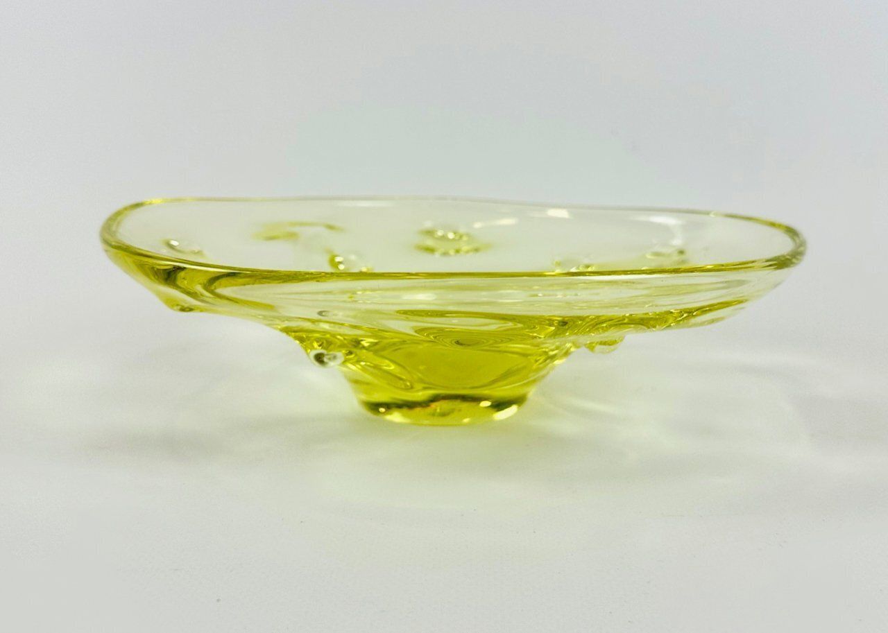 Art Glass Bowl By Josef Hospodka For Chribska Glassworks, 1960s photo furniture