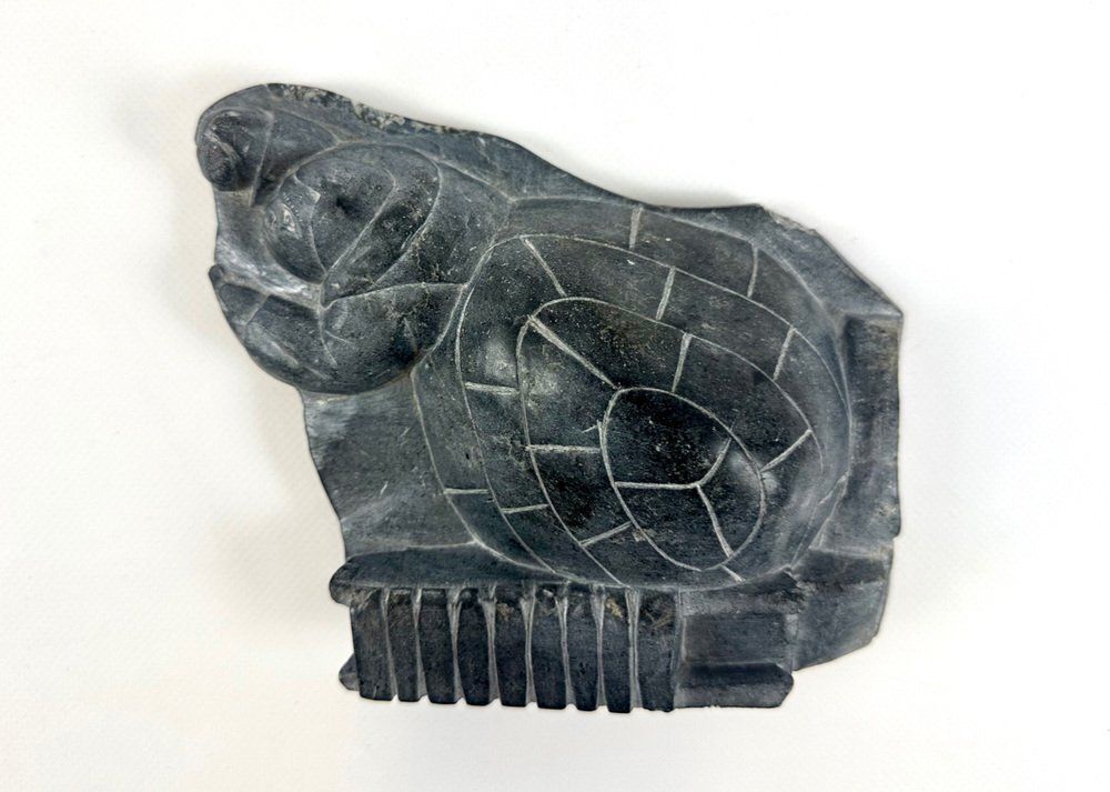 Canadian Inuit Woman Sculpture By Ann Markossie For Eskimo Art, 1970s photo furniture