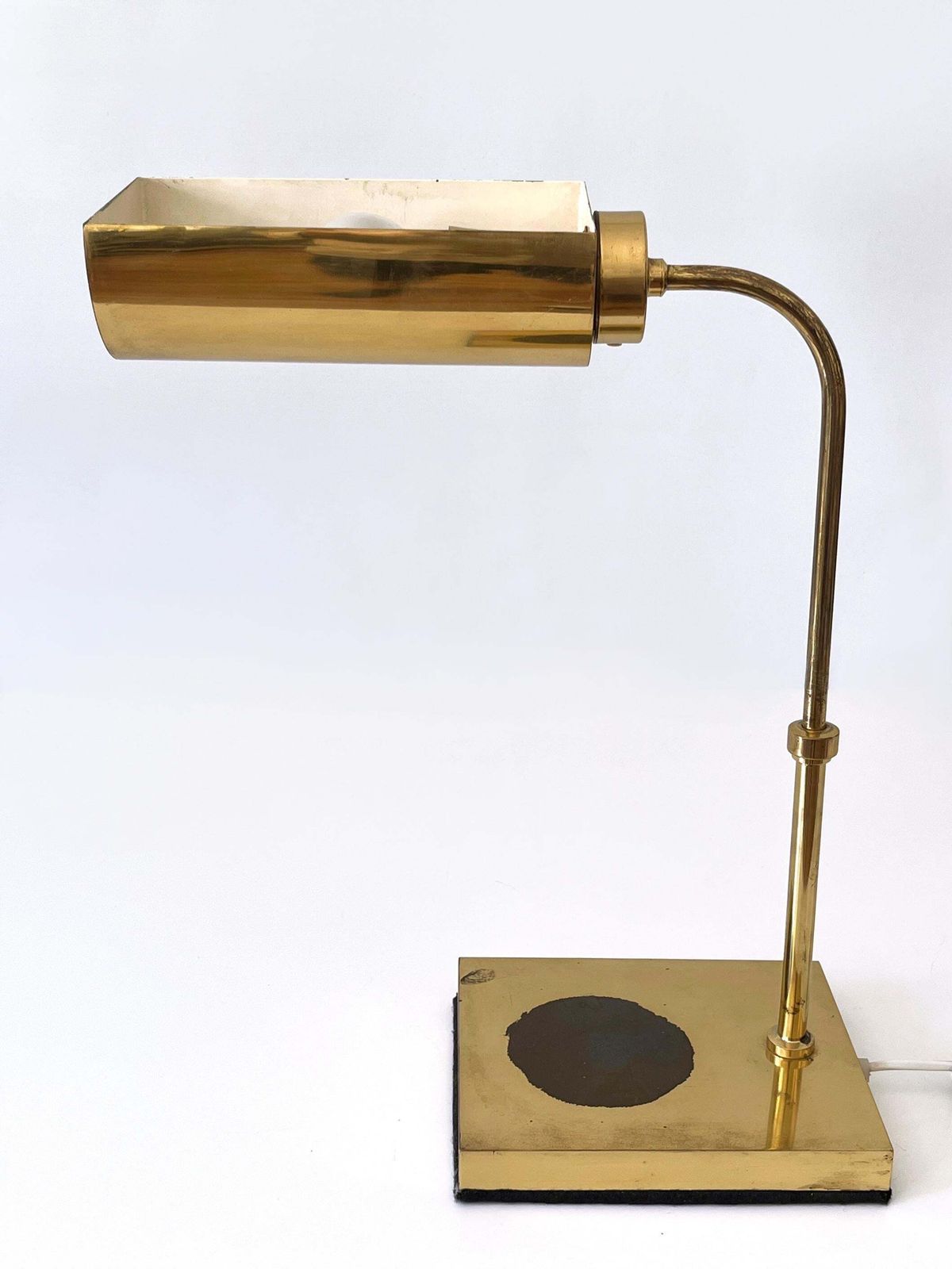 photo furniture Adjustable Mid Century Modern Brass Table Lamp Or Desk Light Sweden 1960s