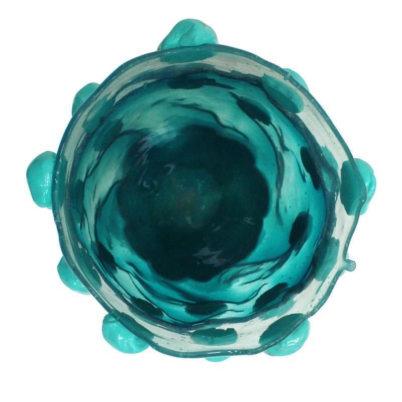 Contemporary Blue And Clear Resin Vase From The Fish Collection By Gaetano Pesce photo Home Decor