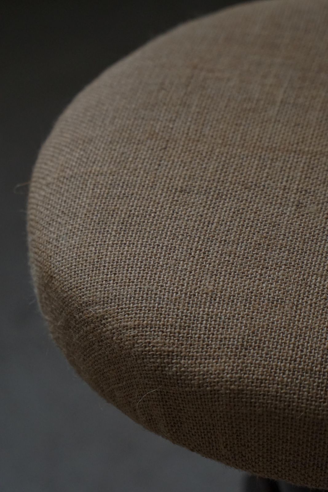 Victorian Style Adjustable Piano Stool With Hessian Seat, Early 20th Century photo vintage