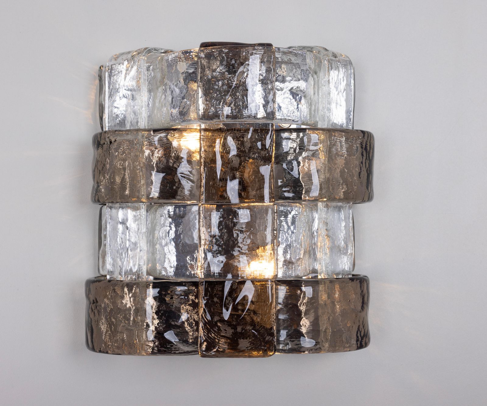 Pair Of Murano Glass Sconces Designed By Carlo Nason, Kalmar, Austria, 1970s photo 2515.0