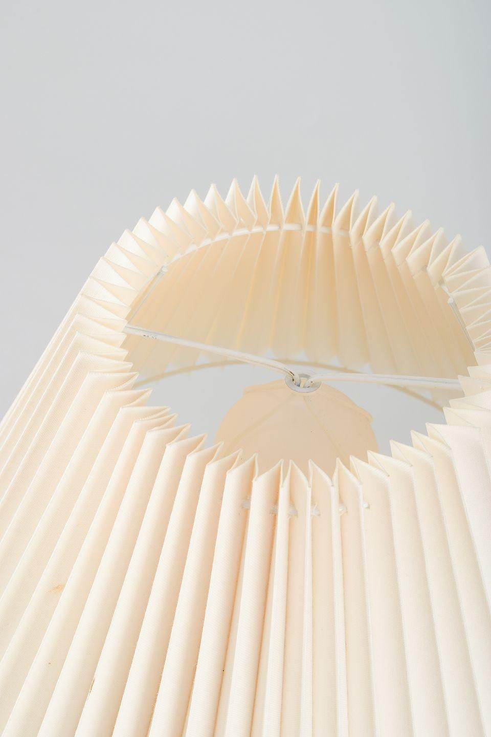 Eva Stæhr Nielsen For Saxbo. Ceramic Table Lamp With Le Klint Lampshade. photo for sale