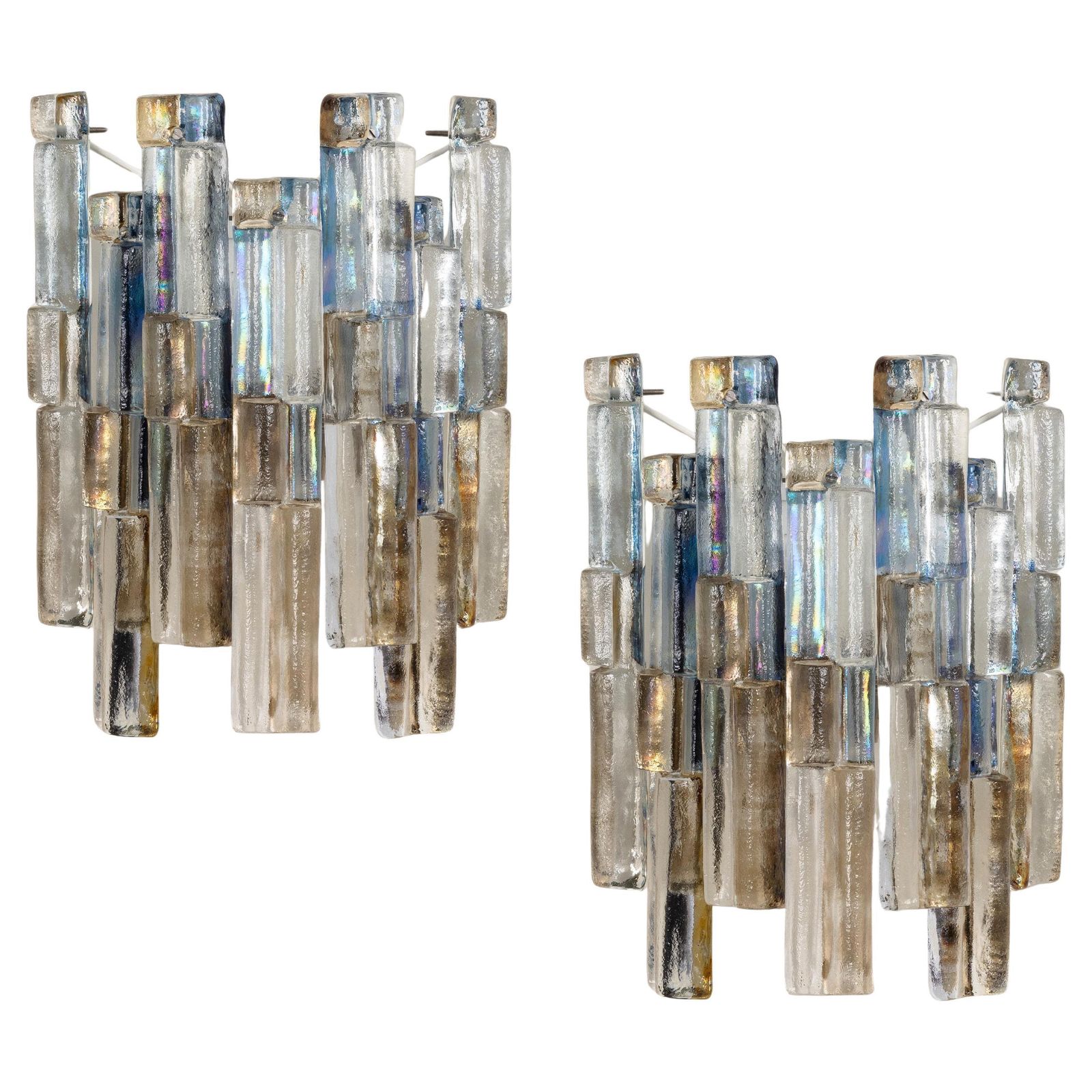 1 Of 2 Pairs Of Stunning Large Kalmar Sconces Wall Lights, Austria, 1960s photo furniture