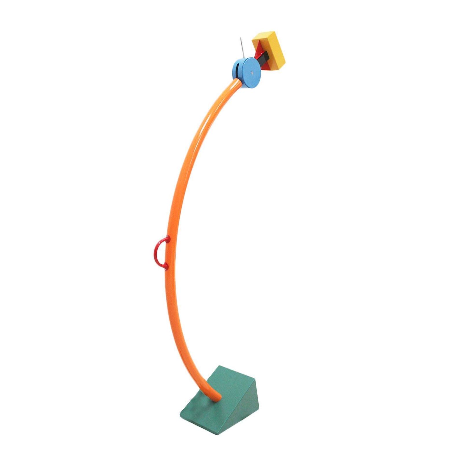 Ettore Sottsass Treetops Multicolored Metal Floor Lamp, Memphis Milano, 1981 photo for sale