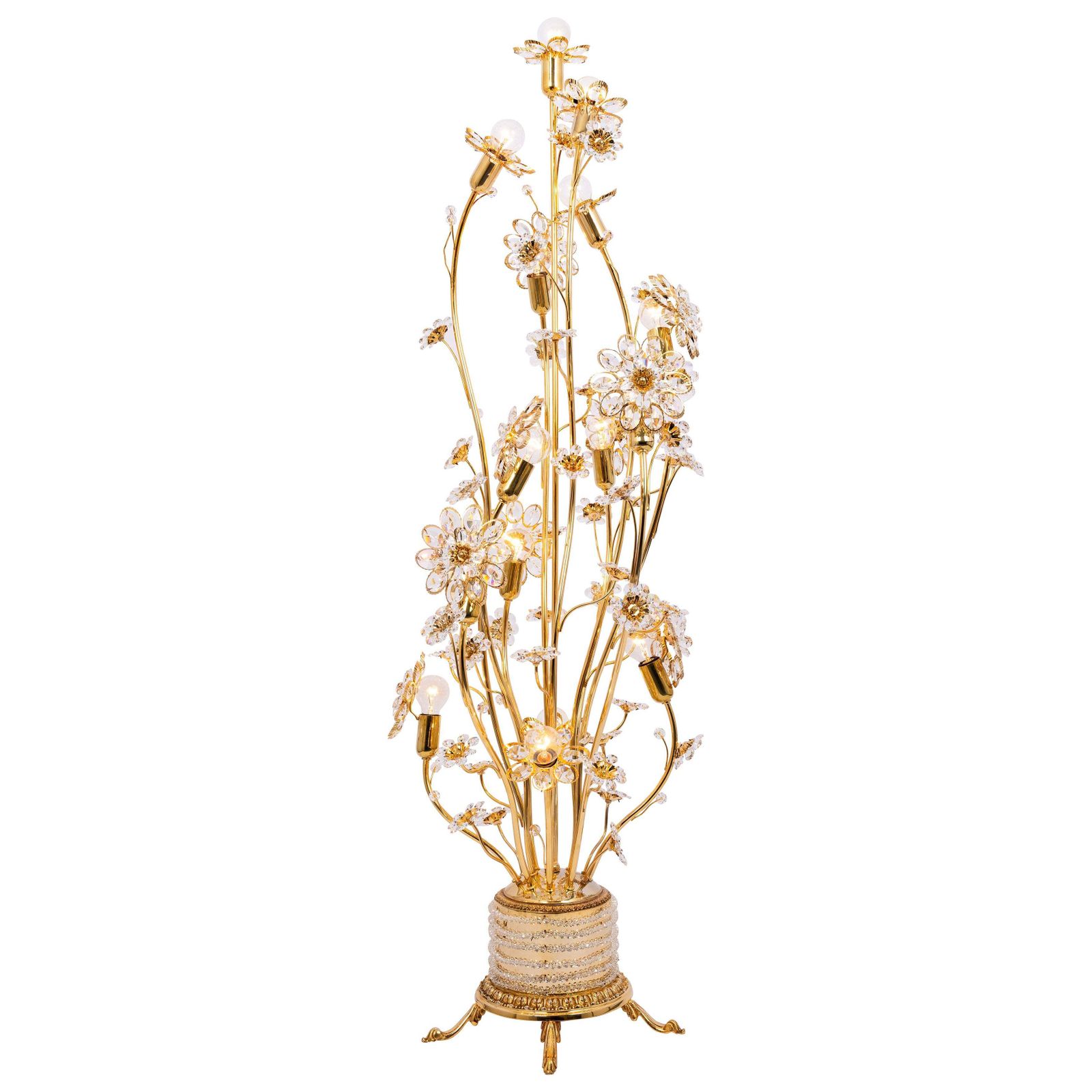 1 Of 2 Exquisite Floor Lamp By Palwa, Germany, 1960s