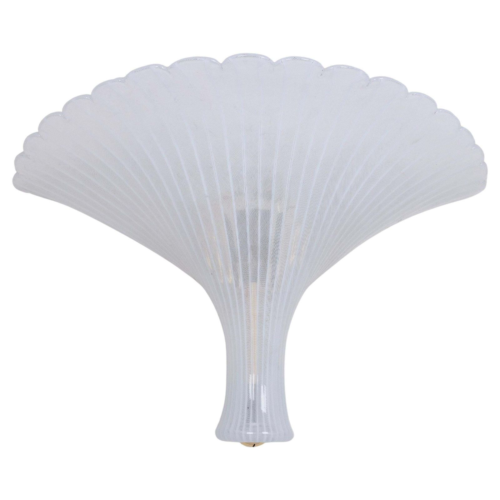 Large Murano Glass Wall Sconce By Barovier & Toso, Italy, 1970s