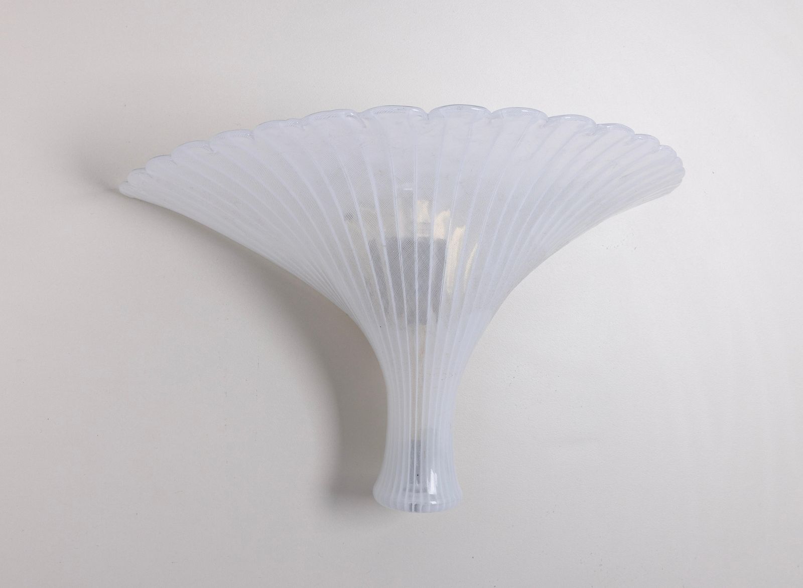 Large Murano Glass Wall Sconce By Barovier & Toso, Italy, 1970s photo 1431.0