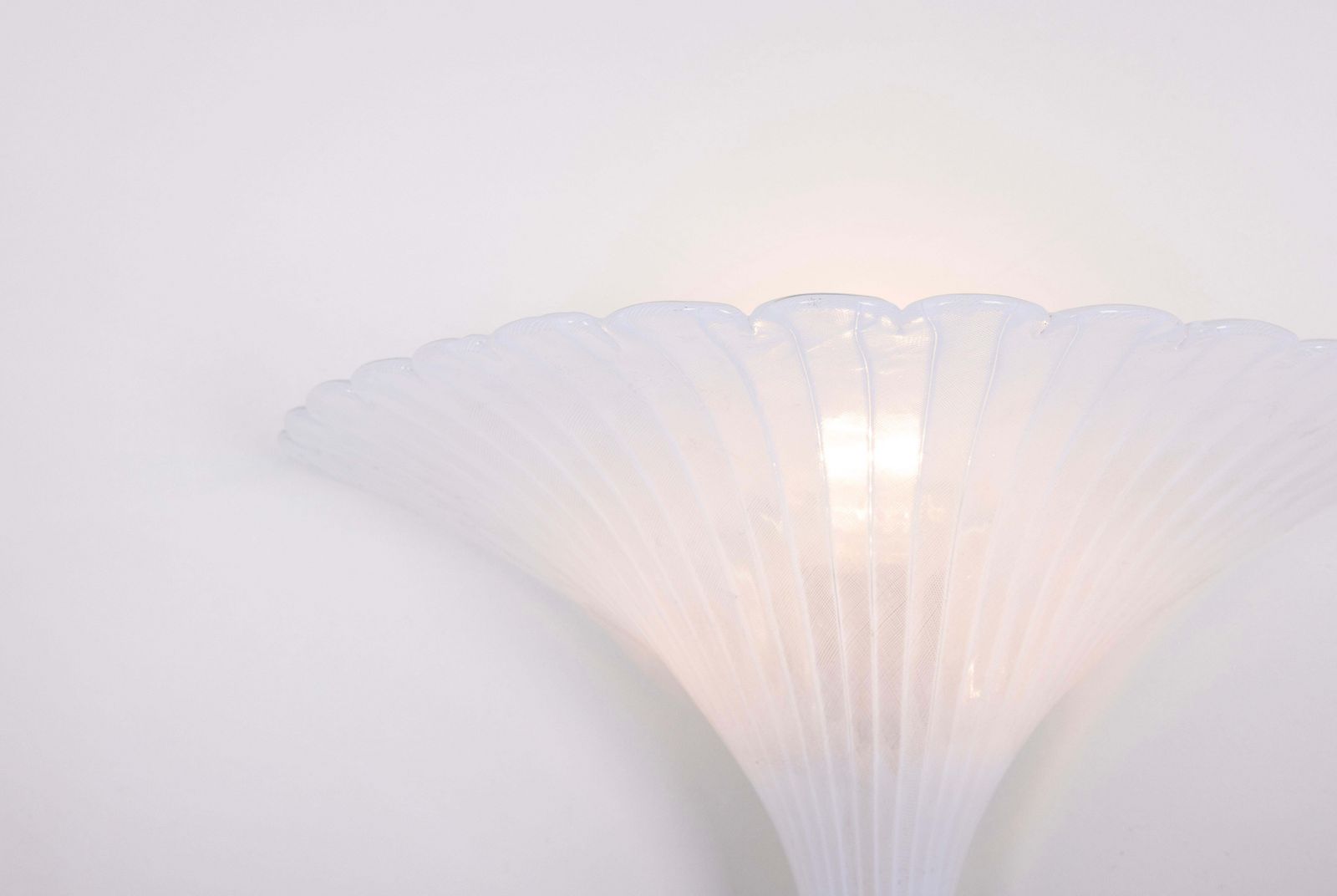 Large Murano Glass Wall Sconce By Barovier & Toso, Italy, 1970s photo buy