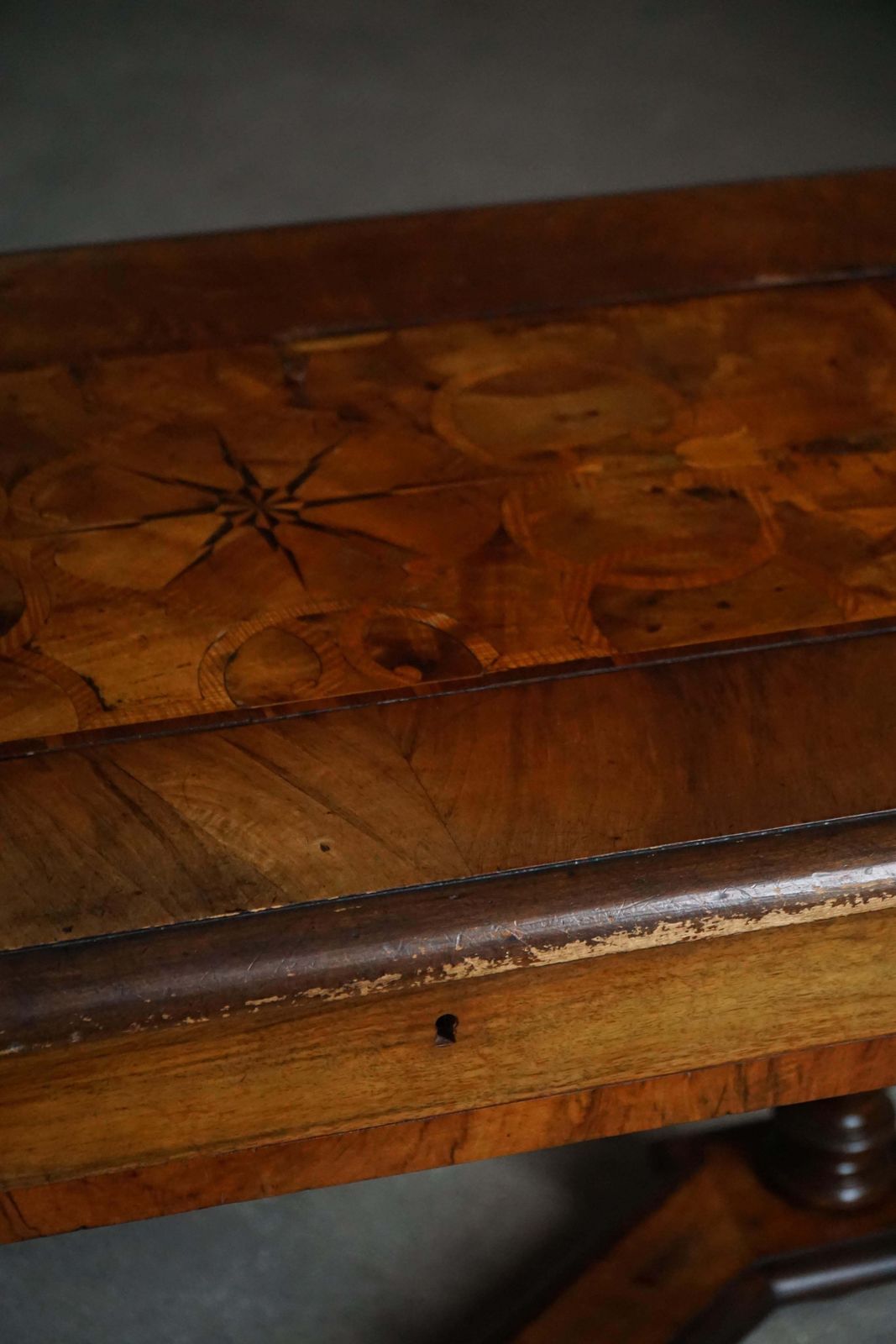 Early 20th Century, Baroque Style Writing Desk, Made By A Danish Cabinetmaker photo Furniture