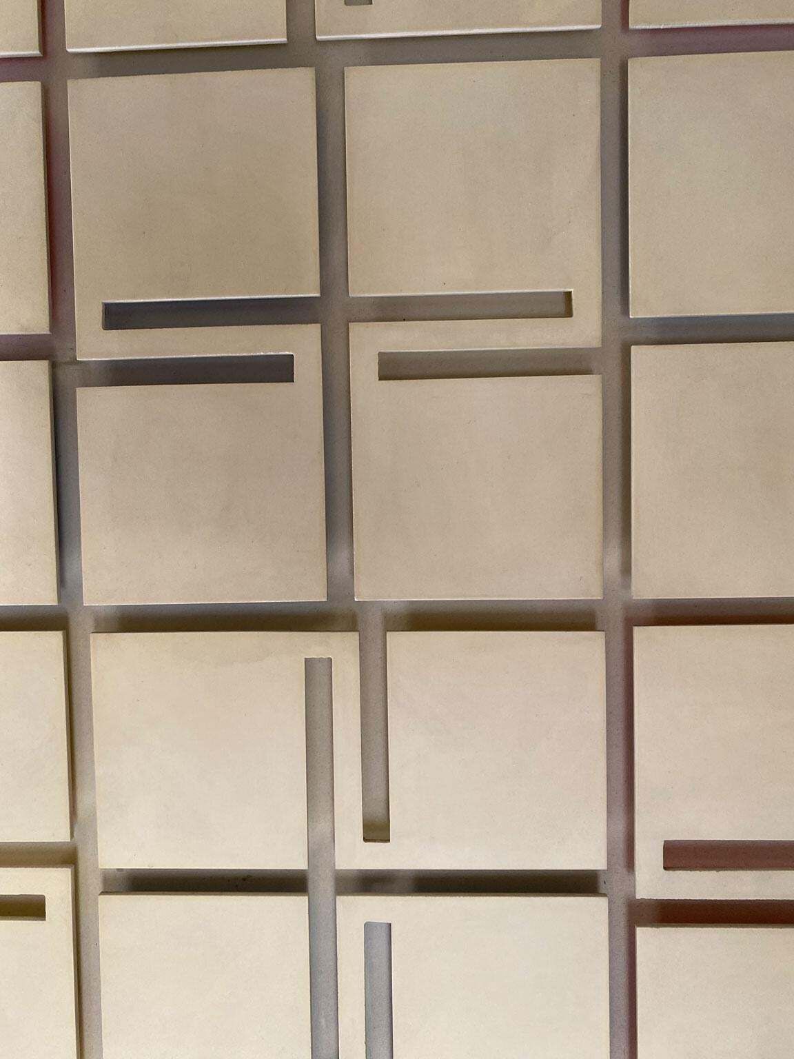 photo furniture Italy 1980 Abstract White Plexiglass Artwork By Ecuadorian Estuardo Maldonado