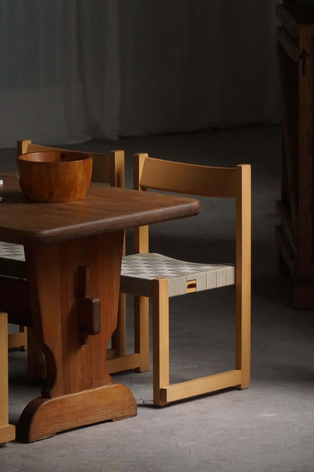 Hans J. Wegner, ‘Koldinghus’ Chairs In Beech With Woven Seat, Set Of 6, 1988 photo buy