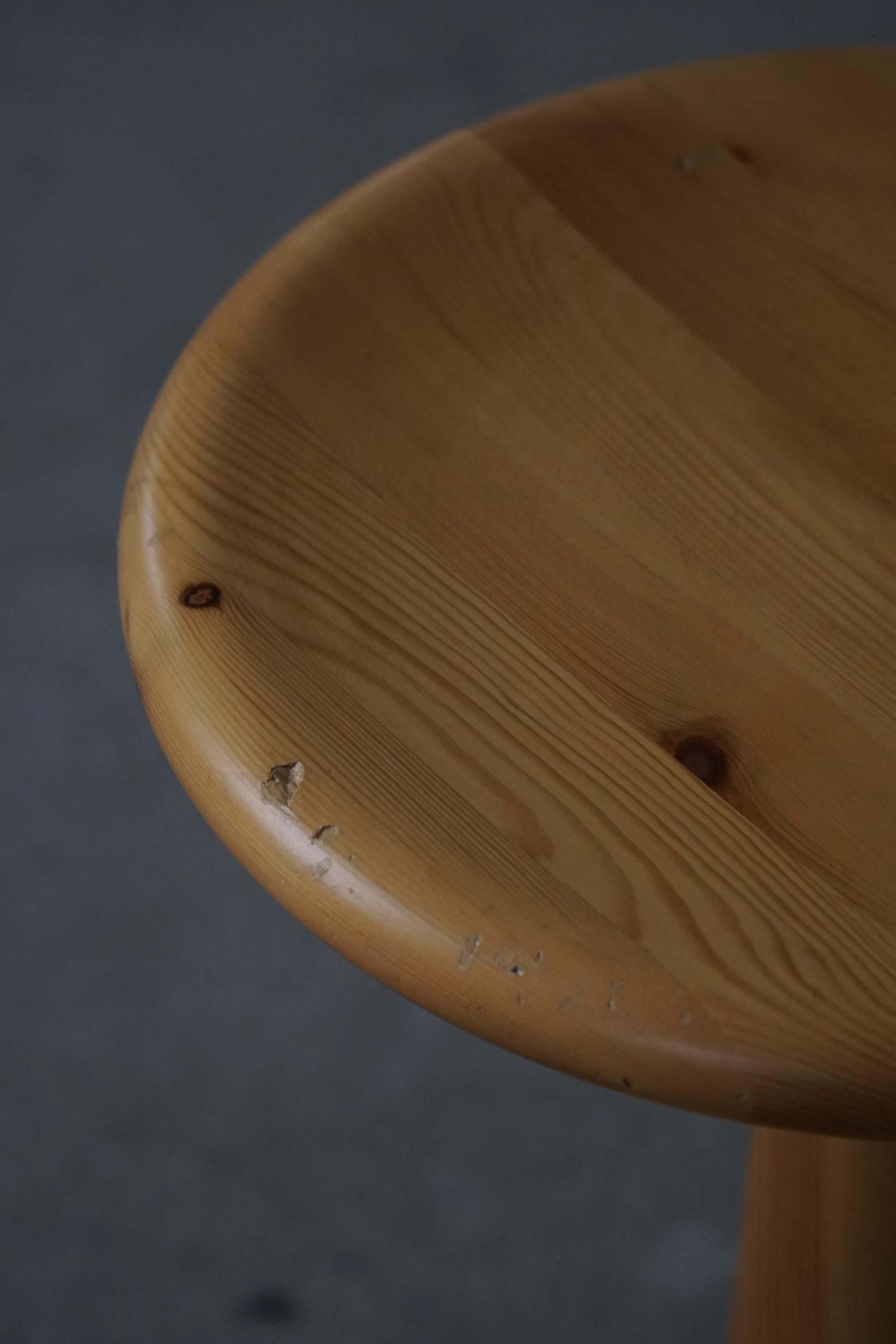 Danish Mid 20th Century, Set Of 4 Rainer Daumiller Pine Stools / Pedestals, 1970 photo vintage