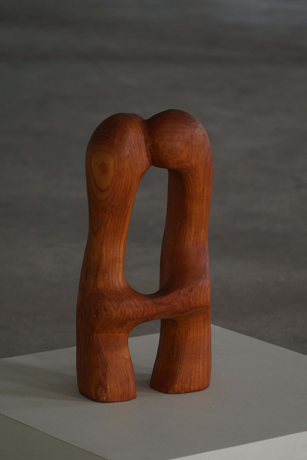 Decorative Wooden Sculpture "Love" By Ole Wettergren, Denmark, 2000s photo vinterior