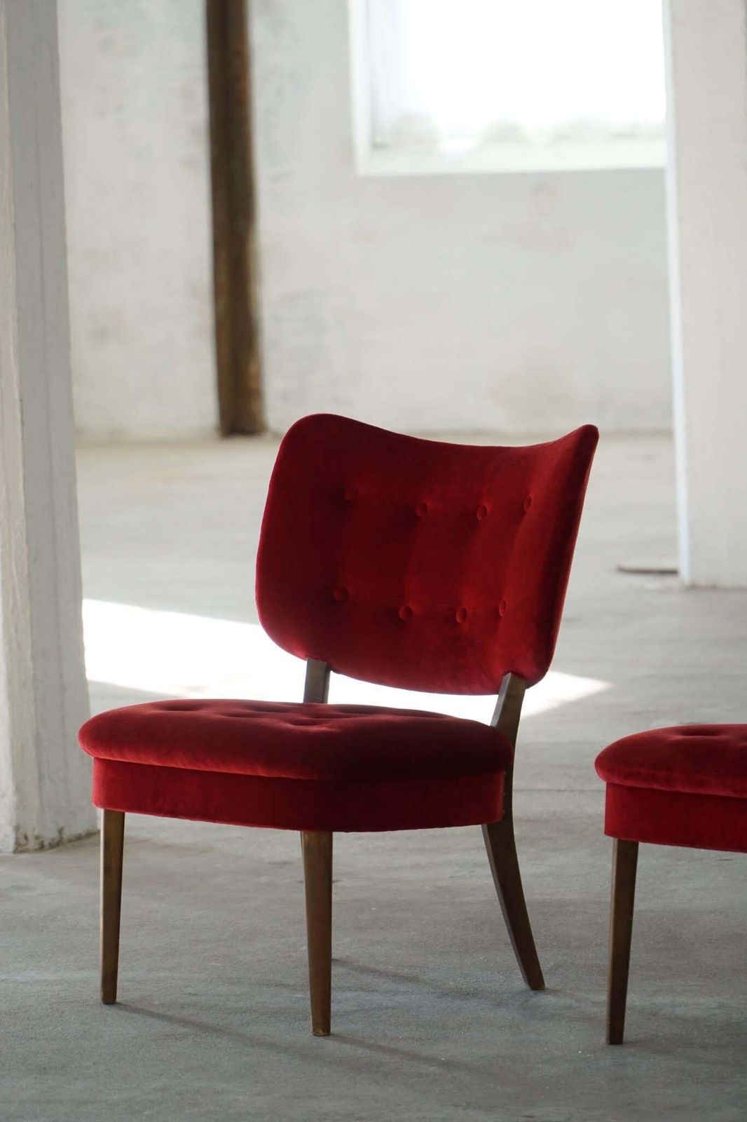 Furniture Pair Of Gunnar Thalberg “Vilstol 205” Armchairs, Swedish Mid Century, 1950s photo