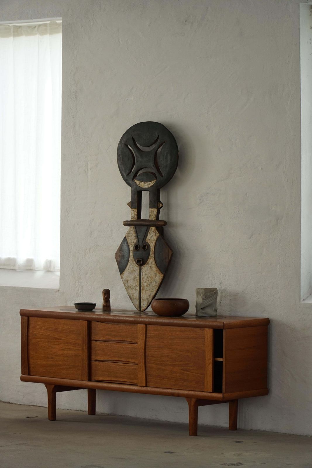 Hansen & Pedersen, Danish Mid Century Modern, Freestanding Teak Credenza, 1960s photo for sale