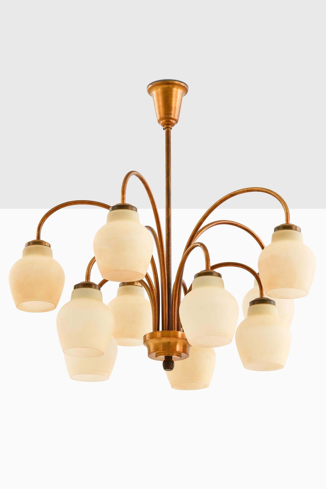 Ceiling Lamp By Ansgar Fog & Erik Mørup, 1940s photo Lighting