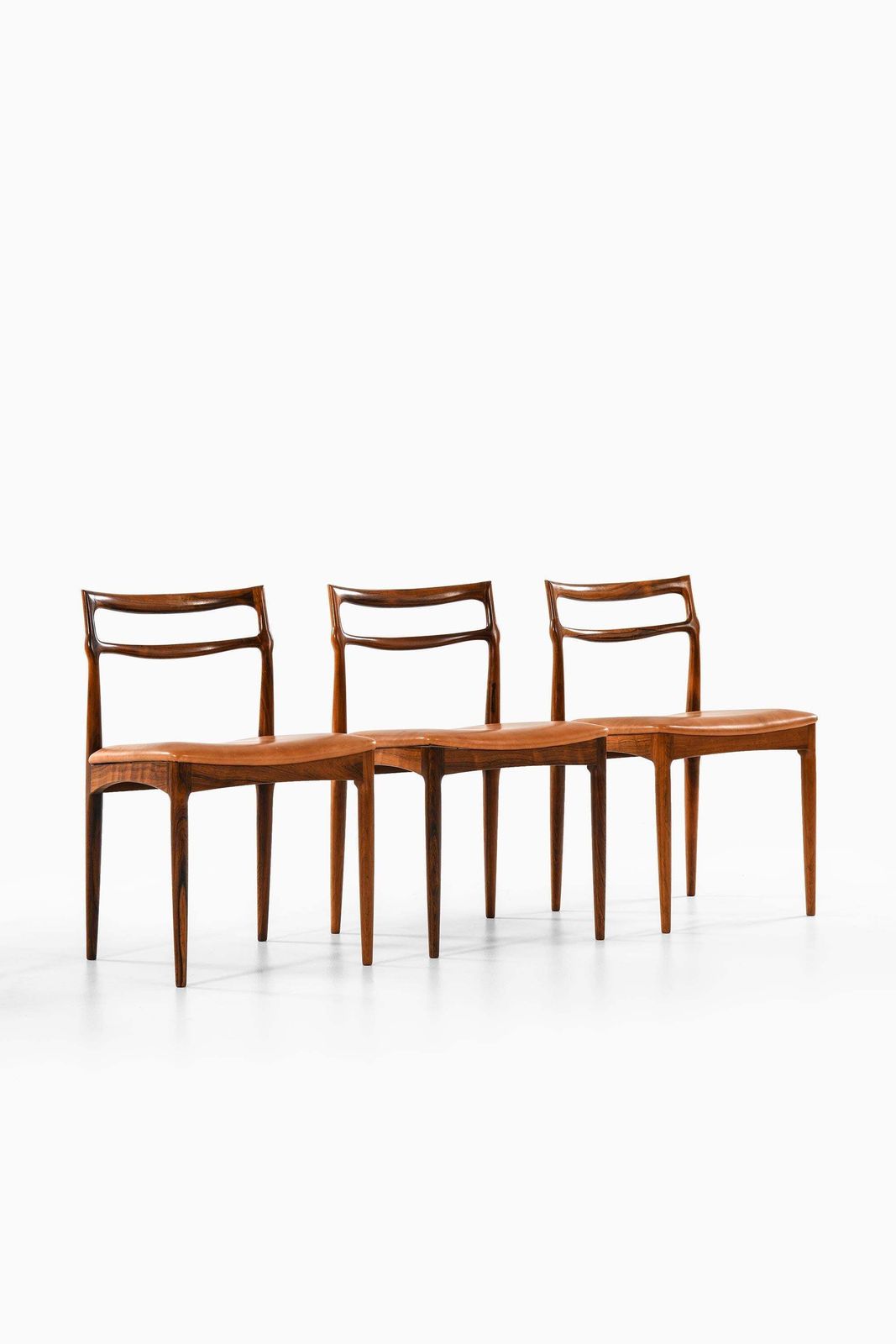 Set Of Six Dining Chairs By Johannes Andersen, 1960s photo furniture
