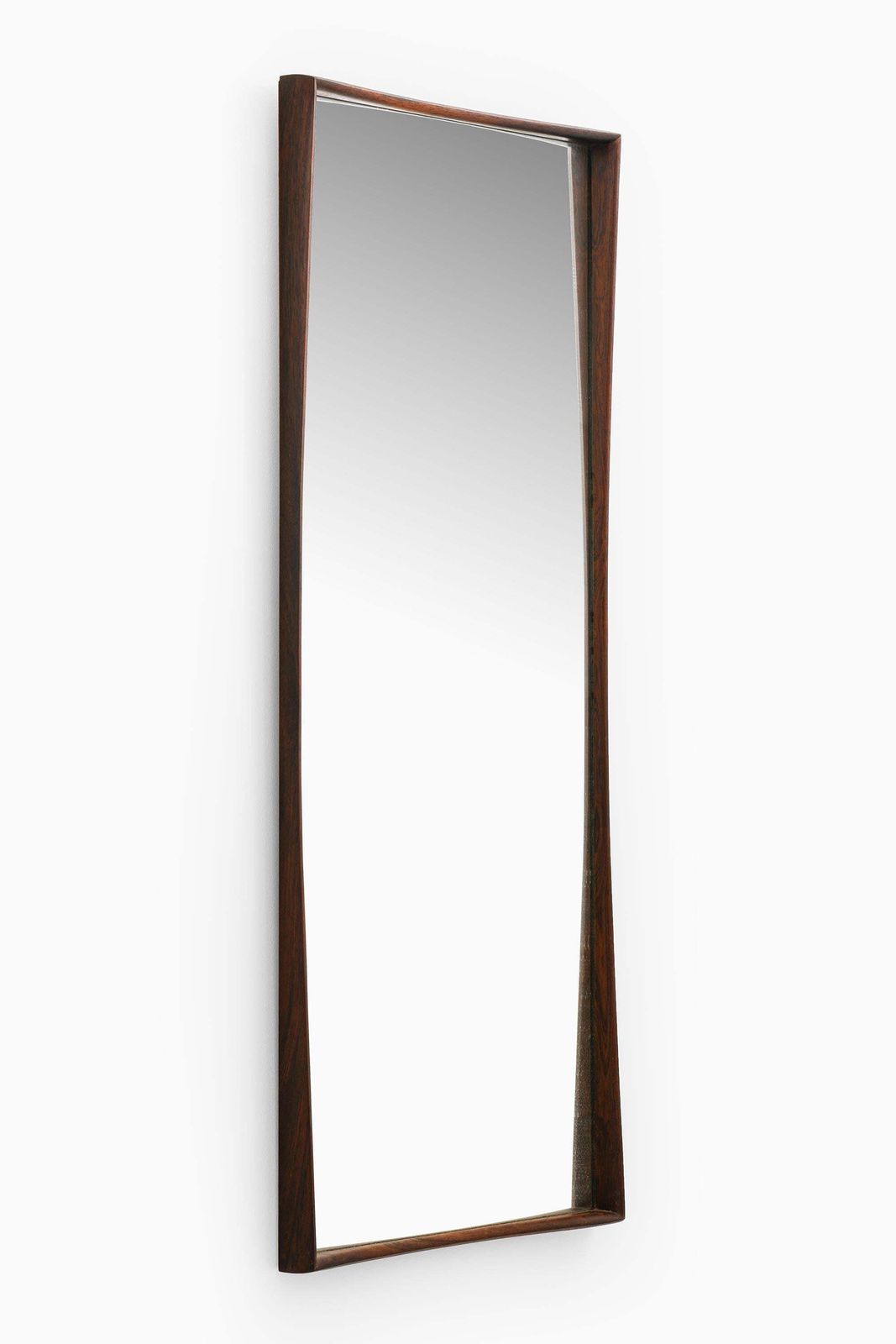 Rare Mirror With Rosewood Frame By Rimbert Sandholt, 1950s photo furniture