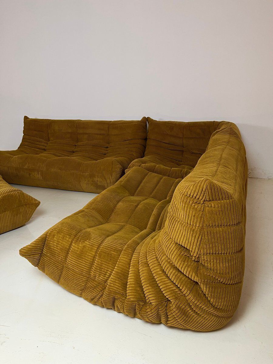 photo for sale Togo Sofa By Michael Ducaroy, 1980s, Set Of 5