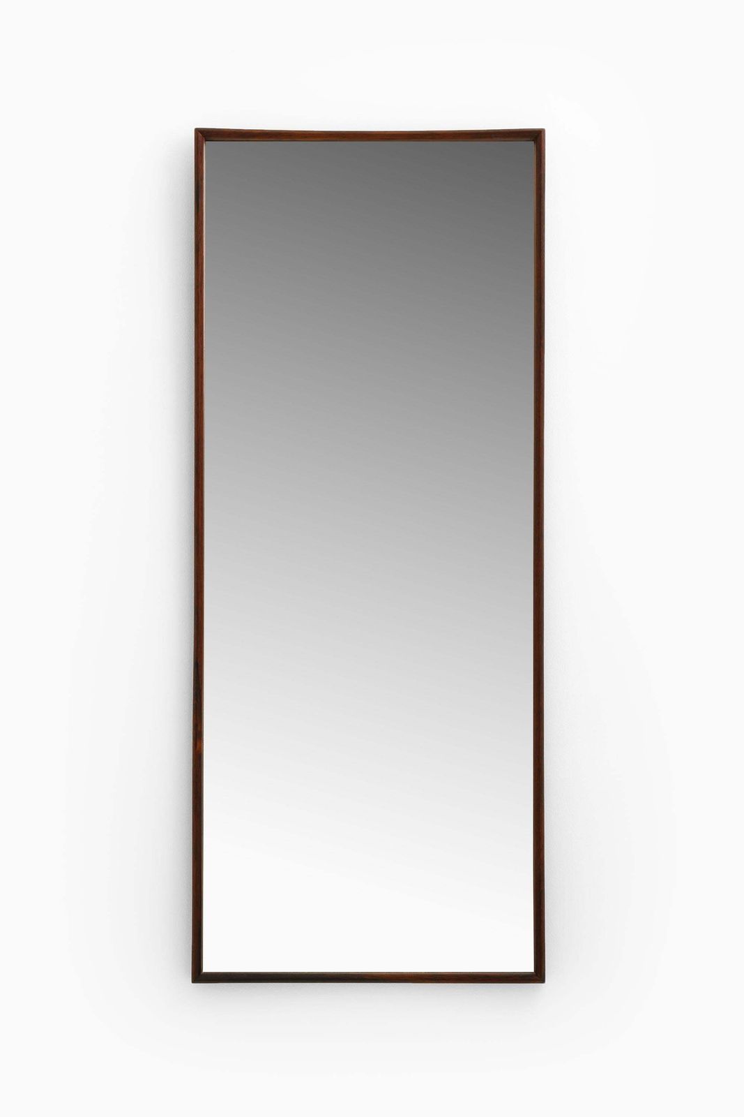 Rare Mirror With Rosewood Frame By Rimbert Sandholt, 1950s photo Home Decor