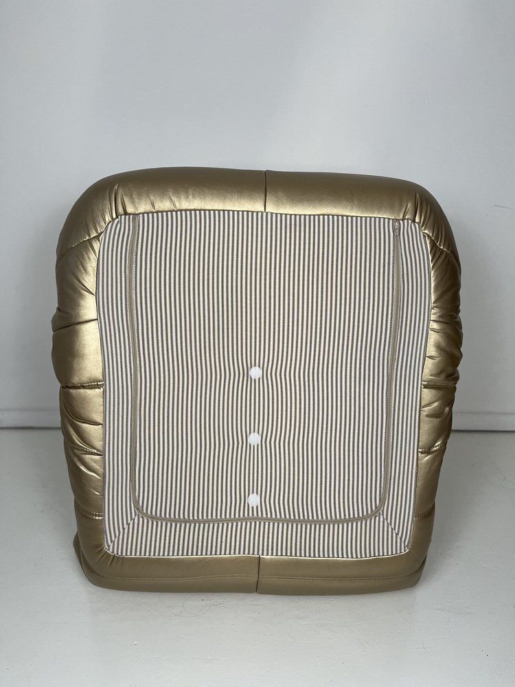 Golden Togo Lounge Chair By Michel Ducaroy For Ligne Roset photo Furniture