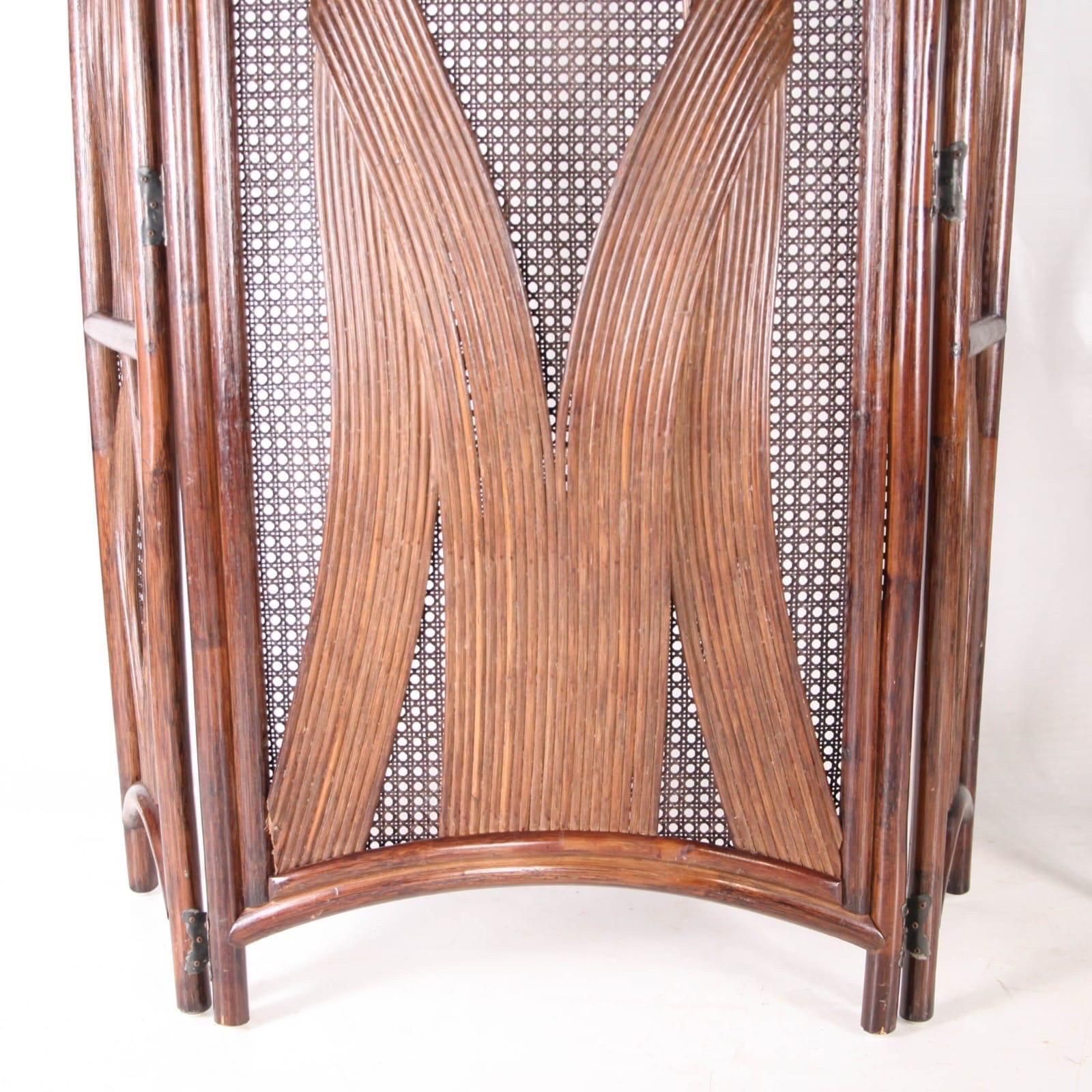 Pair Of Rattan Folding Screens photo furniture
