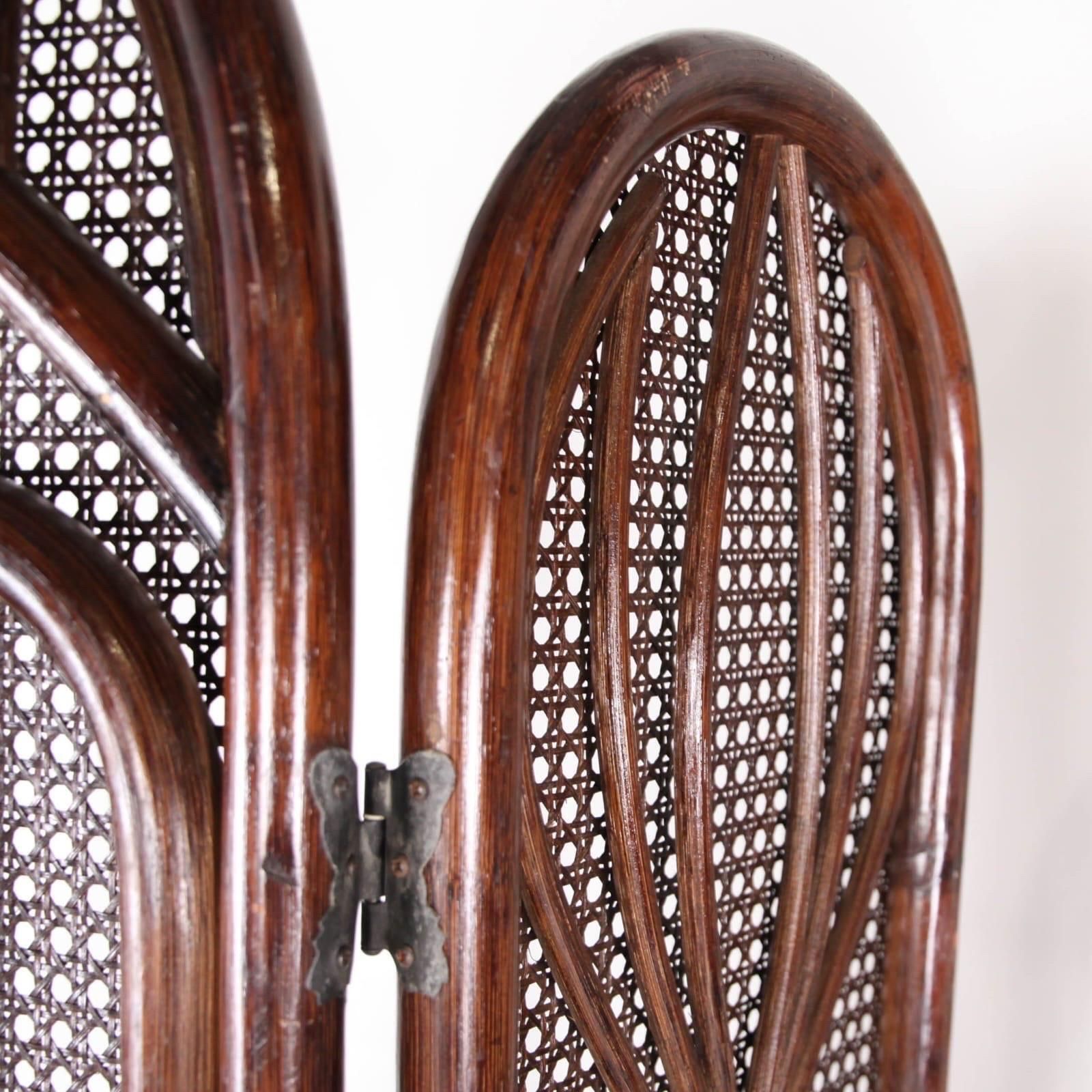 Pair Of Rattan Folding Screens photo vinterior