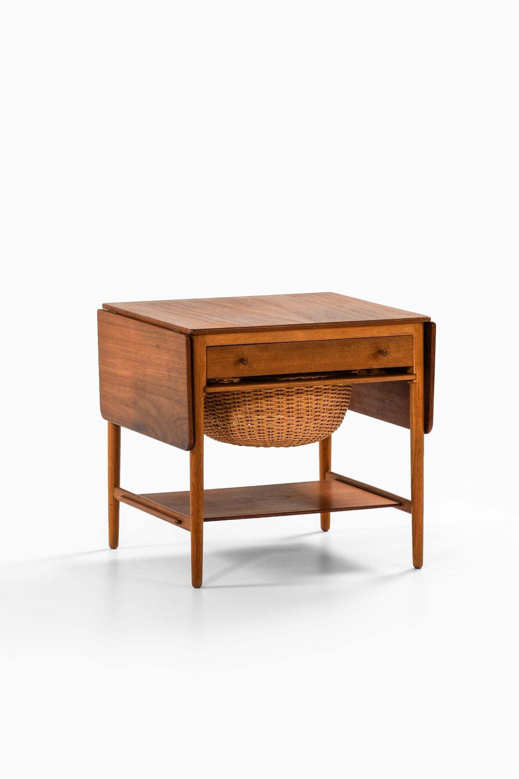Rare Side Or Sewing Table, Model At 33 By Hans Wegner, 1950s photo furniture