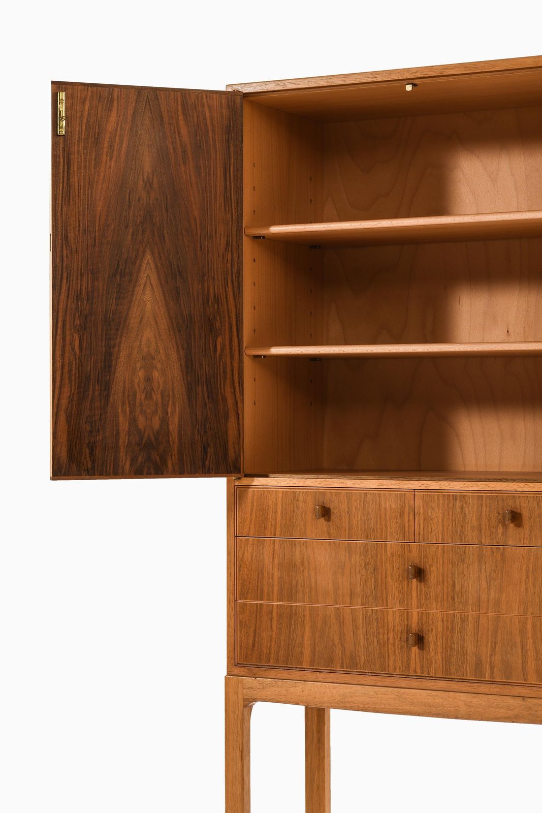 Cabinet, Model Lillbo, In Walnut By Carl Malmsten, 1950s photo 9254.0
