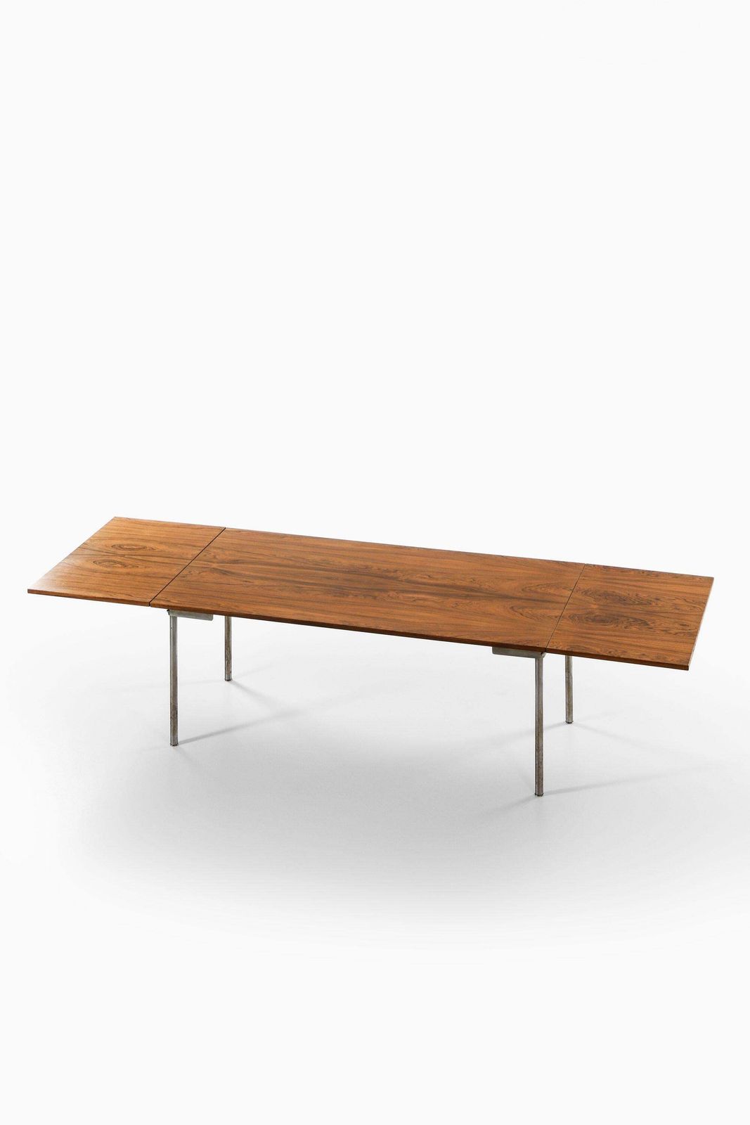 Dining Table, Model At 319, In Rosewood And Steel By Hans J. Wegner, 1960s photo vinterior