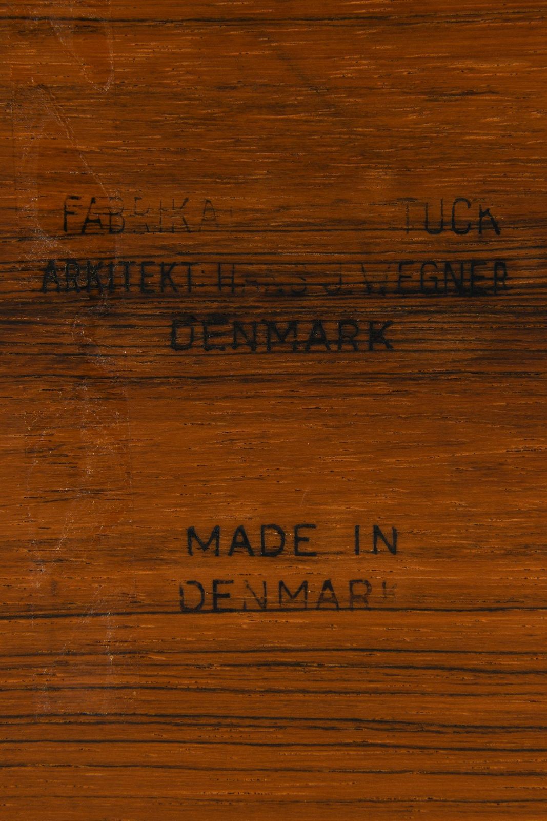 Dining Table, Model At 319, In Rosewood And Steel By Hans J. Wegner, 1960s photo buy