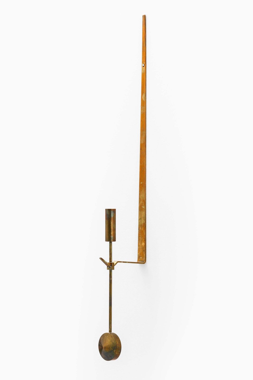 Candlesticks In Brass By Pierre Forssell For Skultuna, 1950s photo furniture