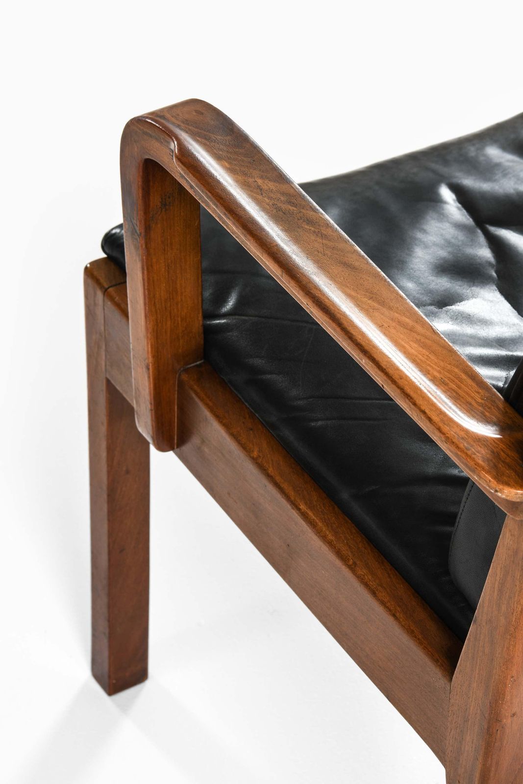 Armchair In Mahogany And Leather By Tove & Edvard Kindt Larsen, 1930s photo 17890.0
