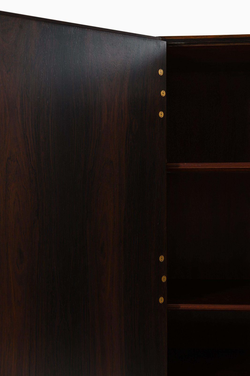 Cabinet In Rosewood And Brass By Ernst Kühn, 1940's photo 59037.0