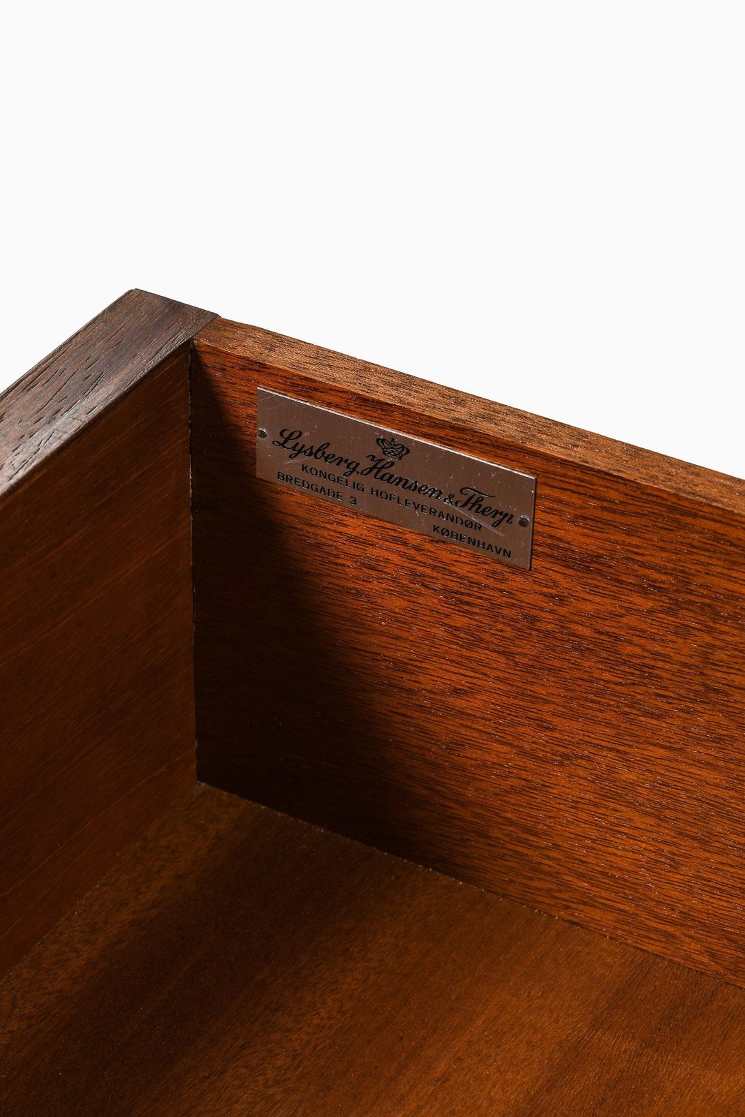 photo buy Cabinet In Rosewood And Brass By Ernst Kühn, 1940's