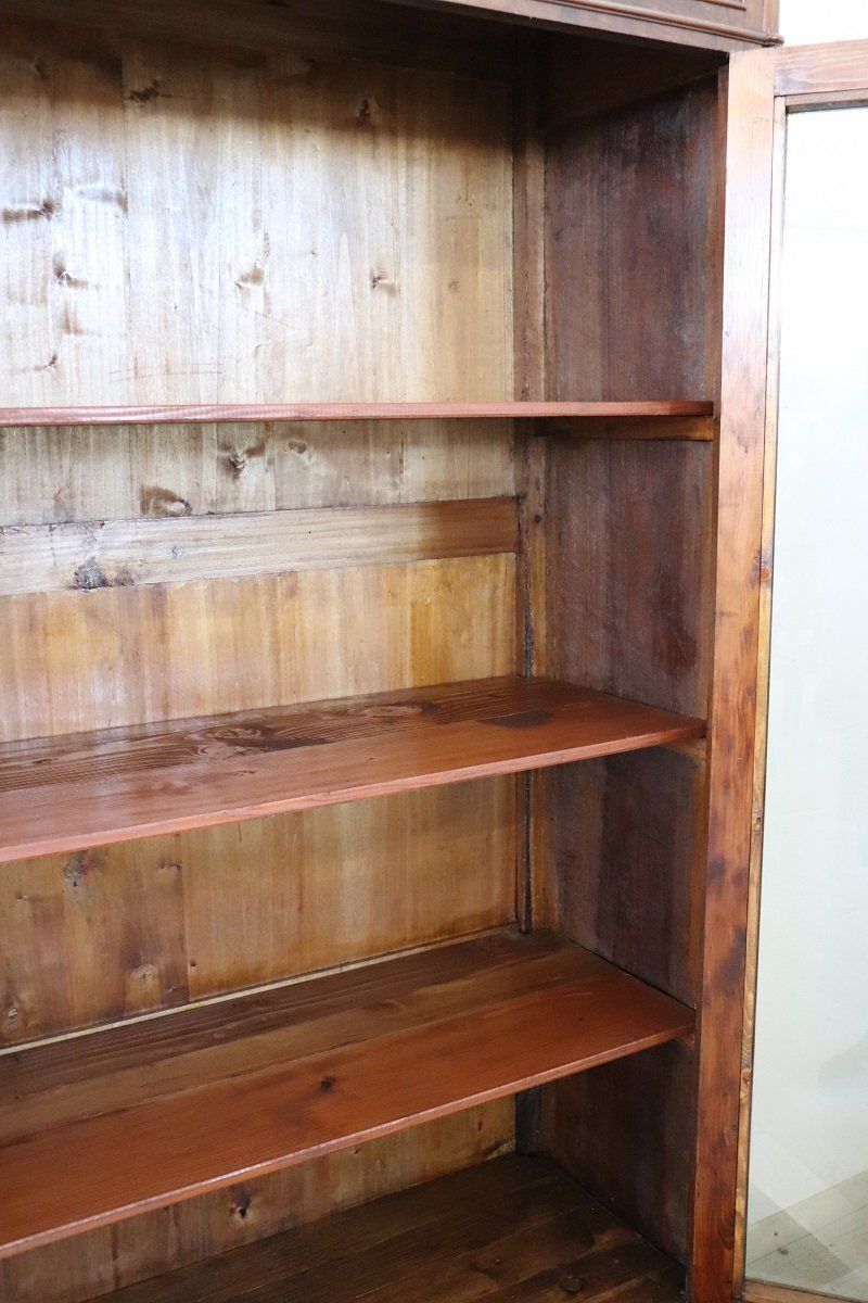 Antique Walnut Bookcases, 1800s, Set Of 2 photo vinterior